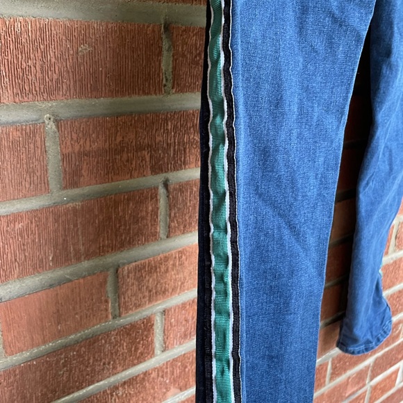 Forever 21 stripe Jeans - Picture 3 of 4